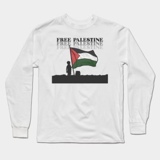 FREE PALESTINE Long Sleeve T-Shirt